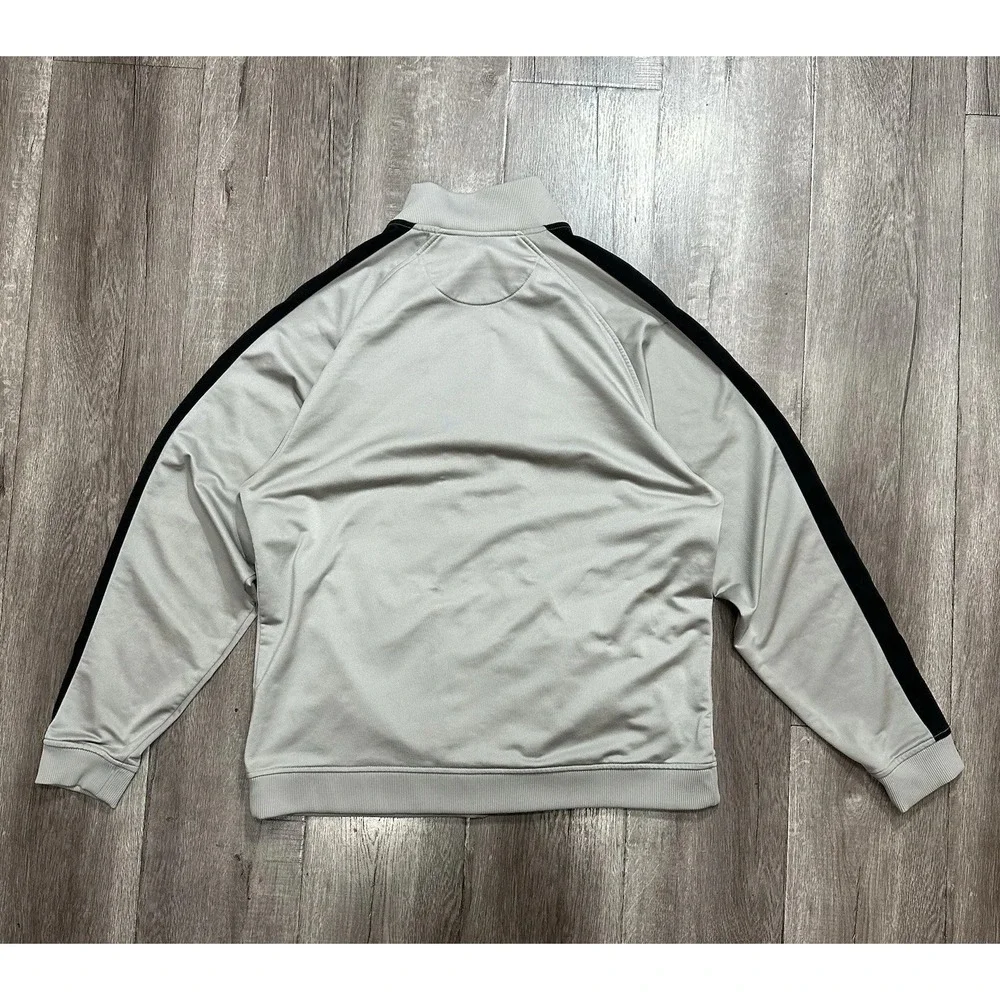 Nike San Francisco‎ Giants Full Zip Track Jacket Mens XL Gray Casual MLB Team